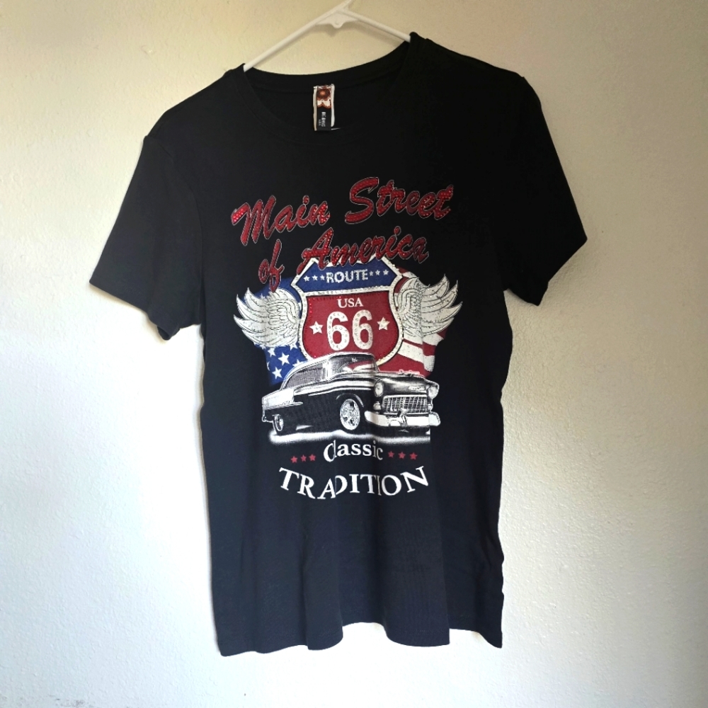 Woman Route 66 T-Shirt XL
